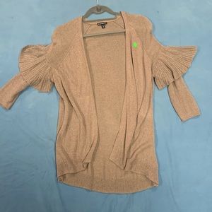 Flare sleeve cardigan